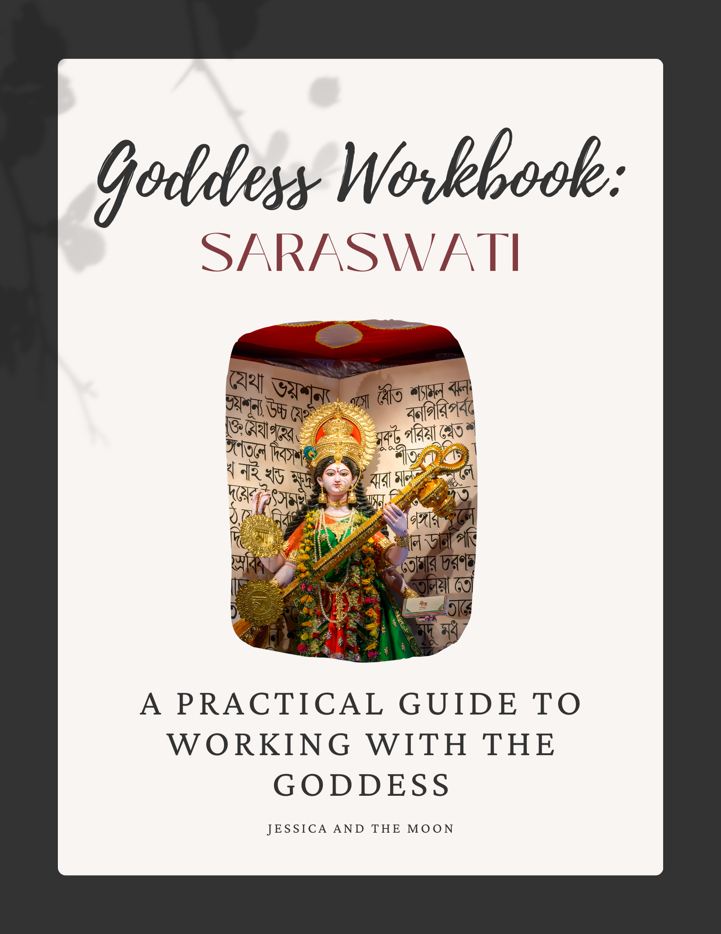 Goddess Workbook: Saraswati