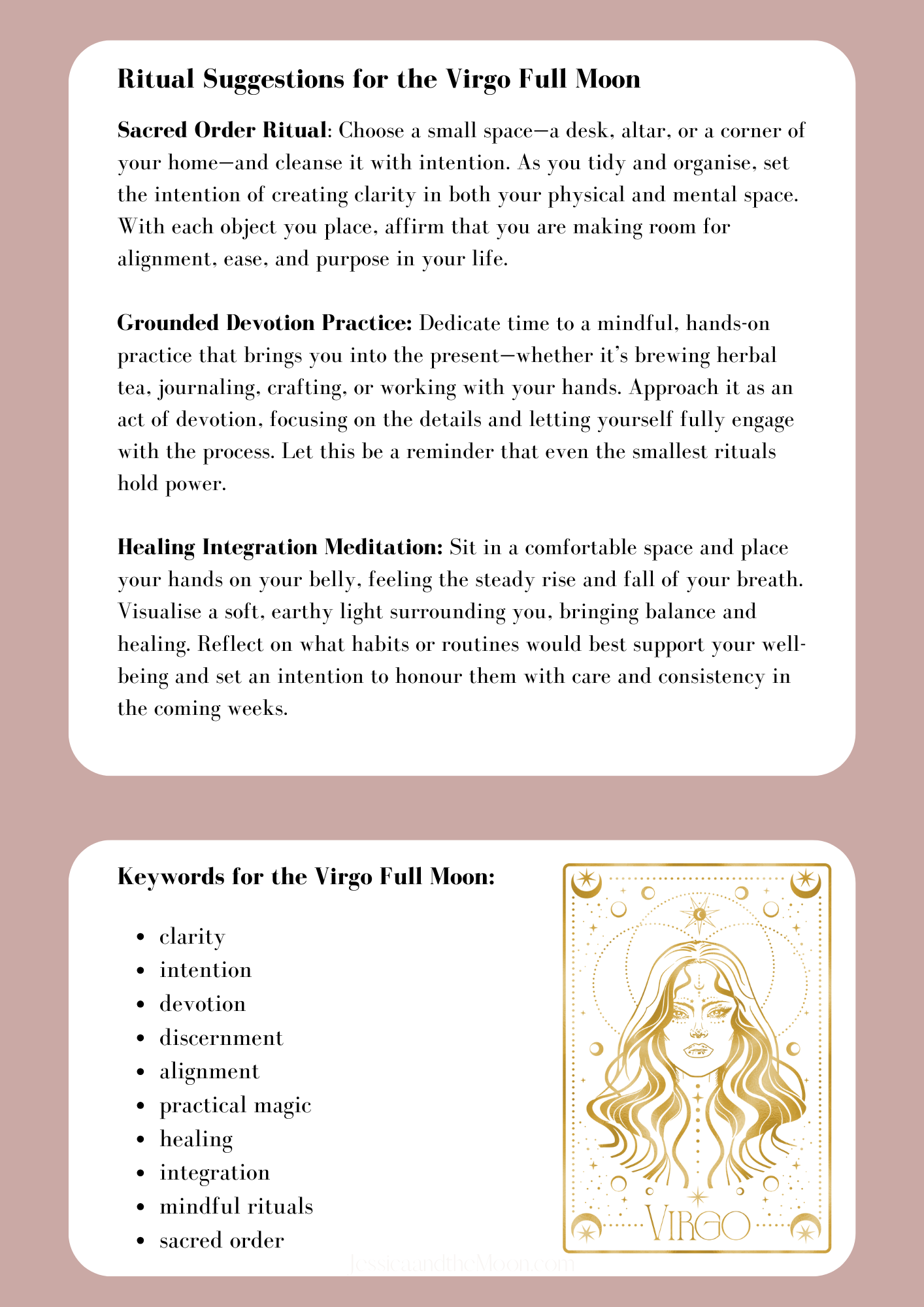 Full Moon in Virgo Guide