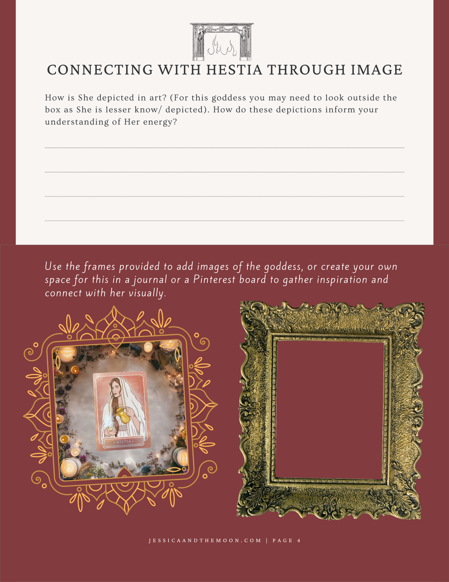 Goddess Workbook: Hestia