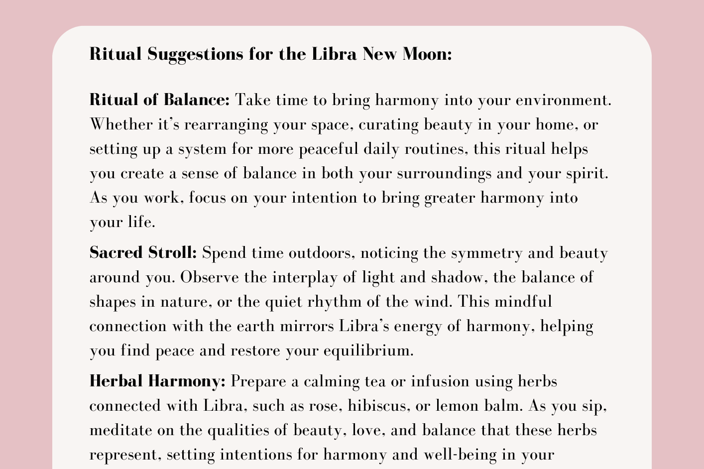 New Moon in Libra Guide FREE