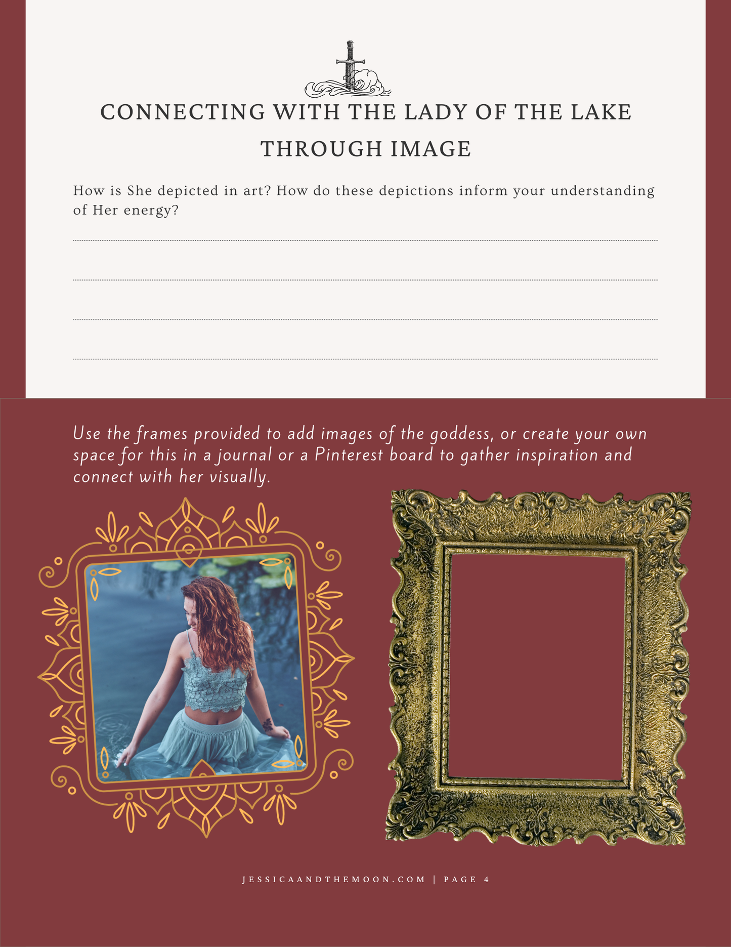 Goddess Workbook: The Lady of the Lake