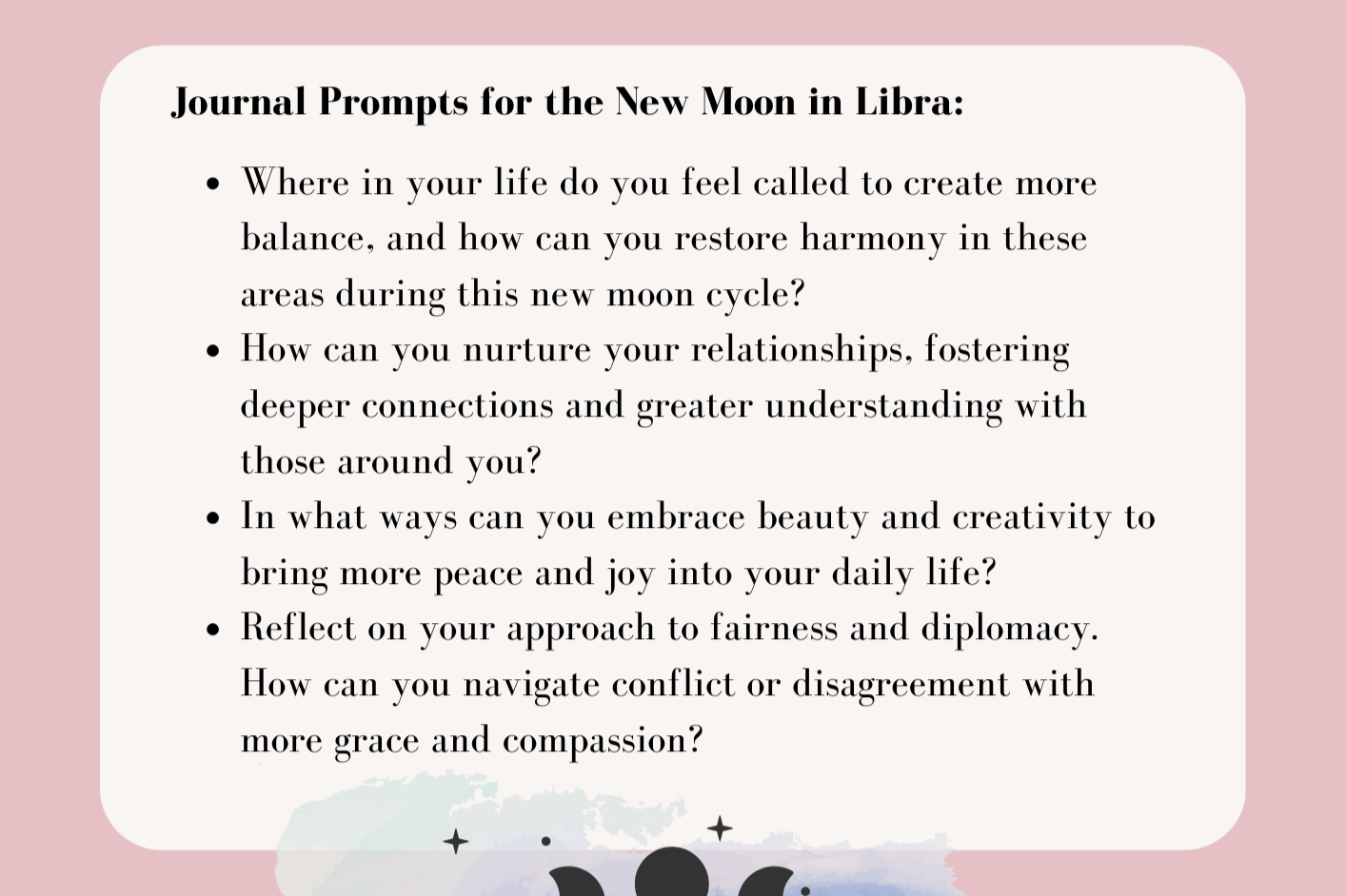 New Moon in Libra Guide FREE