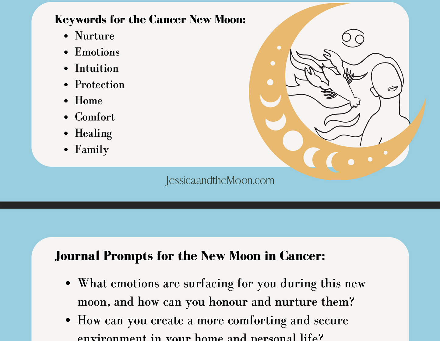 New Moon in Cancer Guide FREE